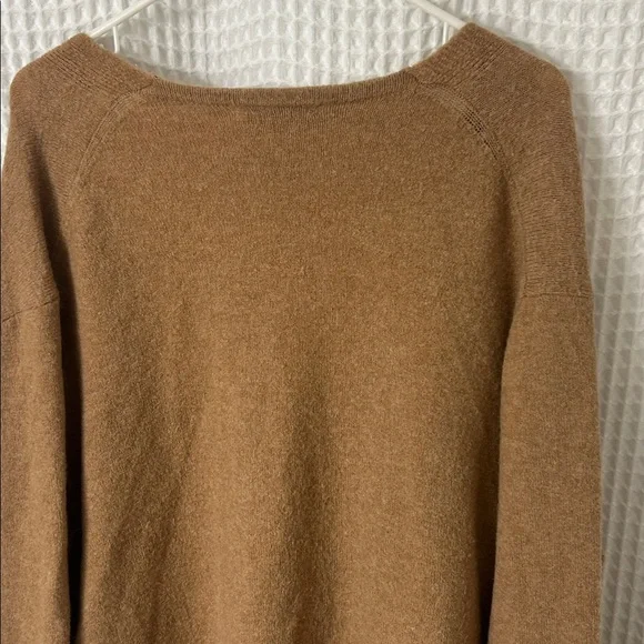 Madewell Merino Wool Alpaca Blend Knit Long Open Front Cardigan Sweater XL - Picture 5 of 5